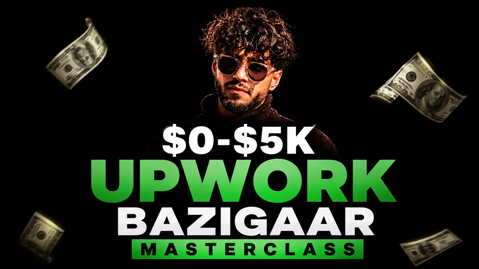 Upwork Bazigar Masterclass course cover.